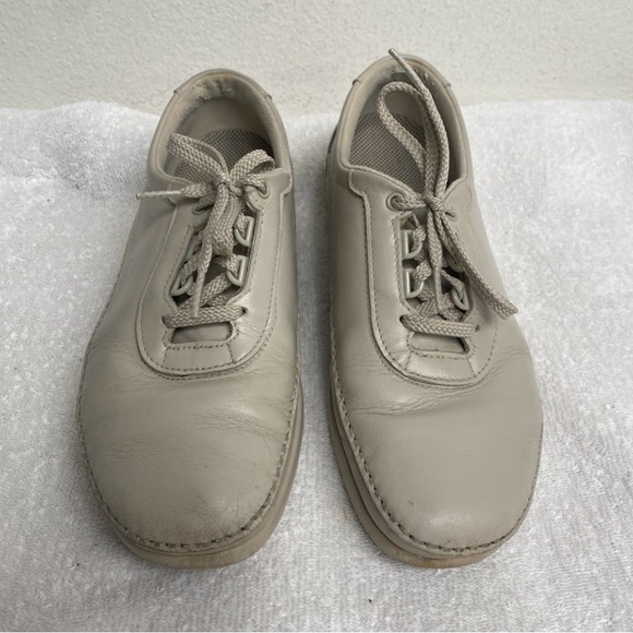 SAS Womens Cream Bone Tripad Comfort Lace Up Orthopedic Sneaker Size 7.5W Casual - Picture 1 of 14
